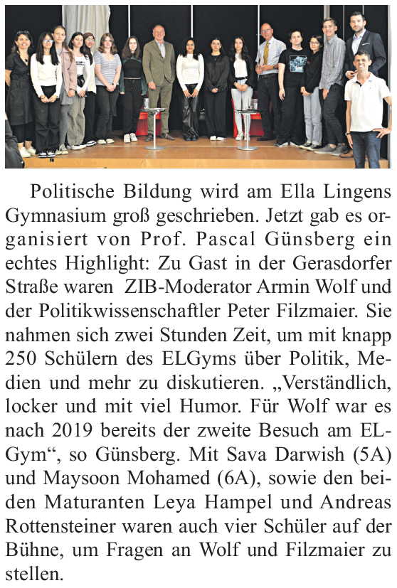 Wolf und Filzmaier